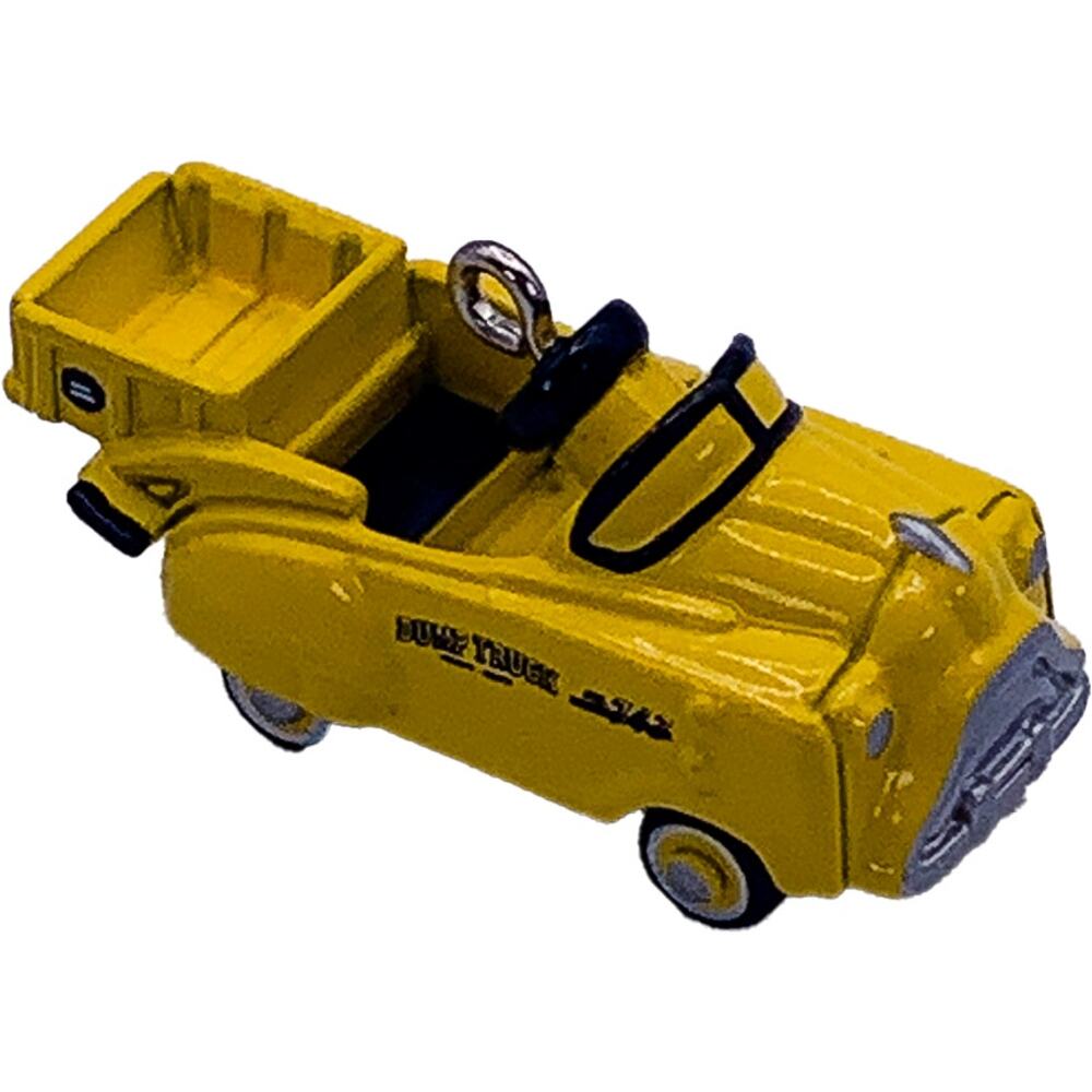 1998 Hallmark Keepsake Miniature Murray Dump Truck Kiddie Car Ornament in Box